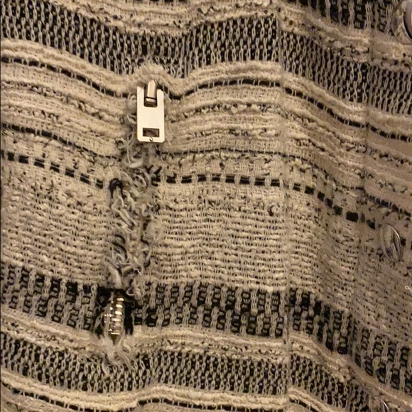 IRO Lizzie Jacket size 2, white and black woven! - Picture 6 of 6